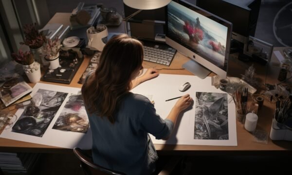 Artist at Work_ Creative Process in Motion